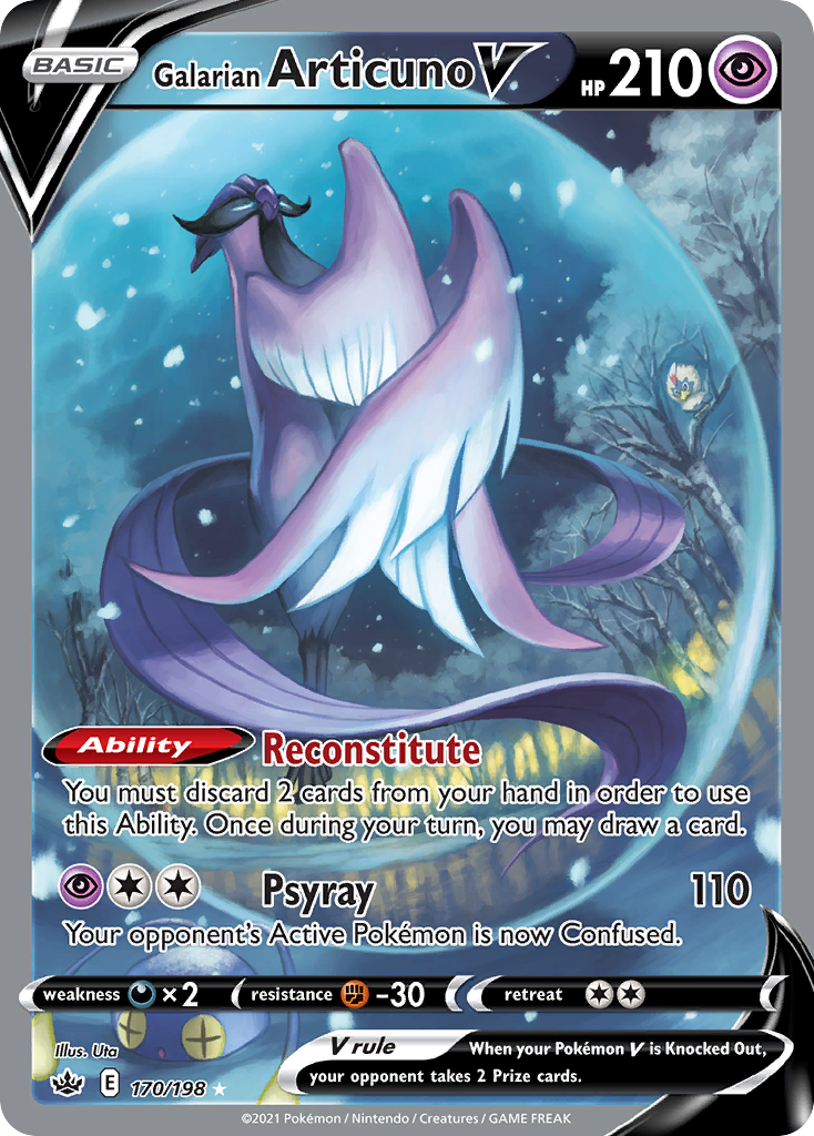 Galarian Articuno V – Chilling Reign