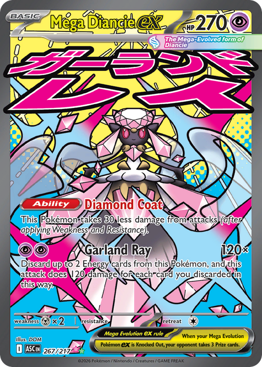 Mega Diancie ex – Ascended Heroes