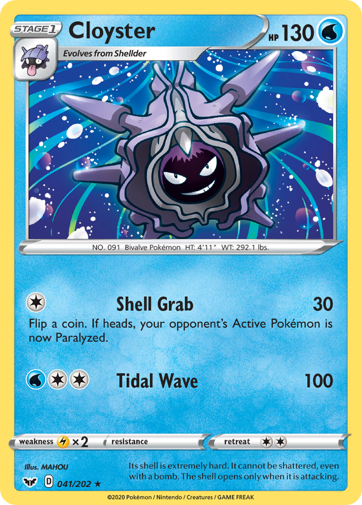 Cloyster – Sword & Shield