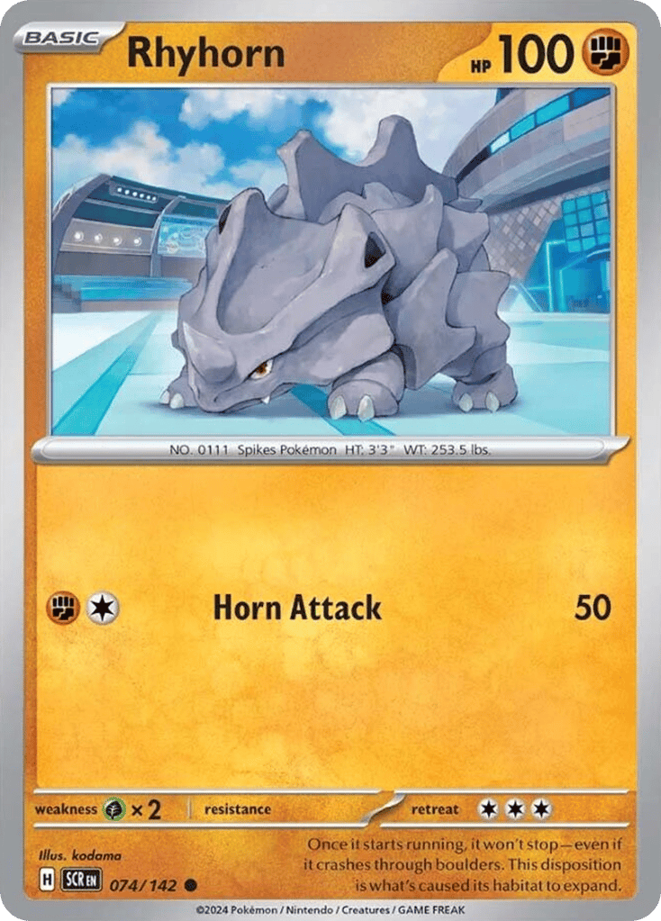 Rhyhorn – Stellar Crown