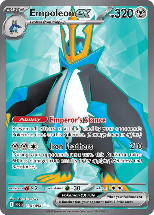 Empoleon ex – Phantasmal Flames