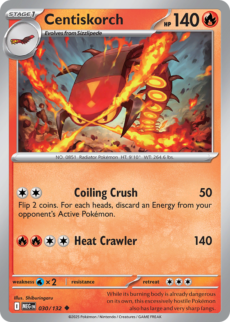 Centiskorch – Mega Evolution