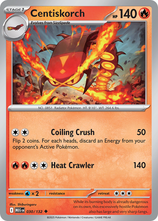 Centiskorch – Mega Evolution