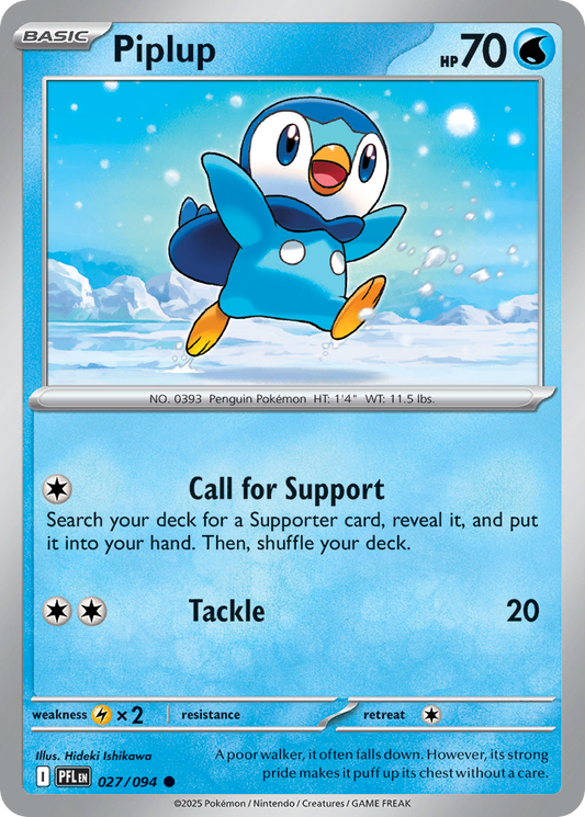 Piplup – Phantasmal Flames