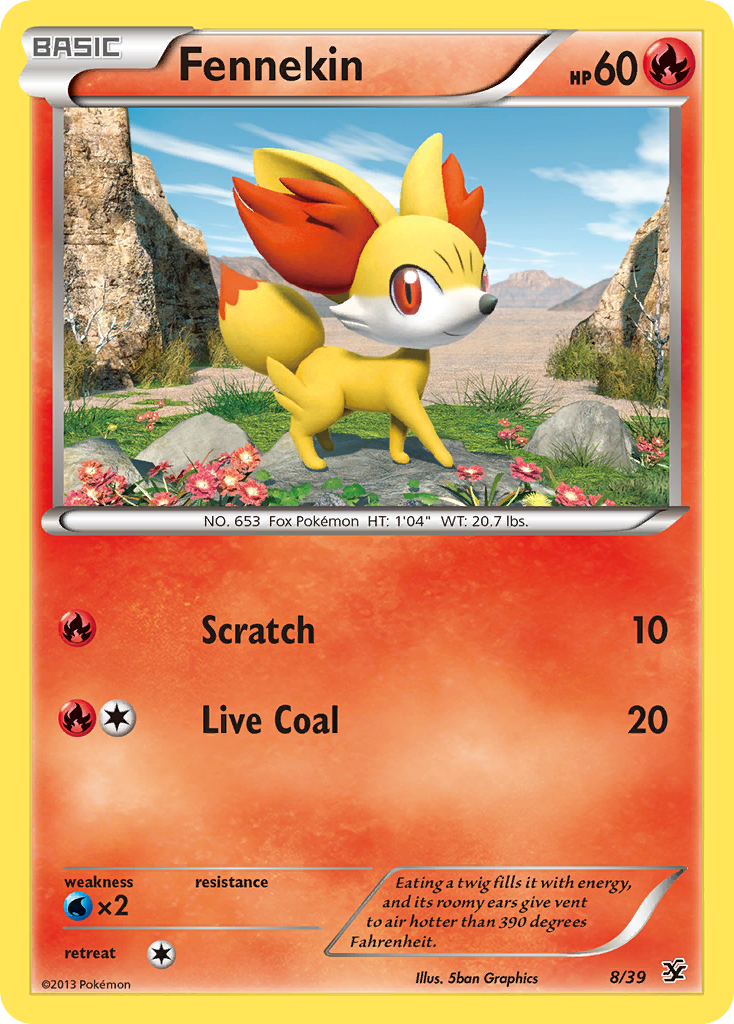 Fennekin – Kalos Starter Set