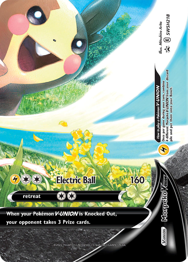 Morpeko V-UNION – SWSH Black Star Promos
