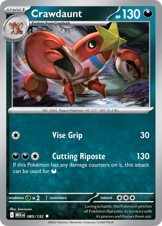 Crawdaunt – Mega Evolution