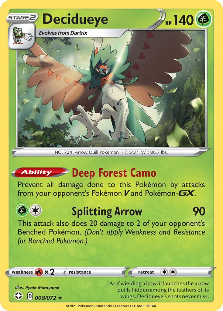 Decidueye – Shining Fates