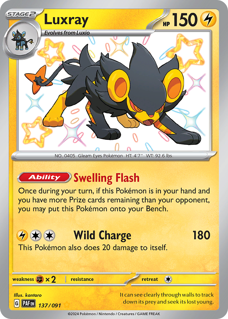 Luxray – Paldean Fates