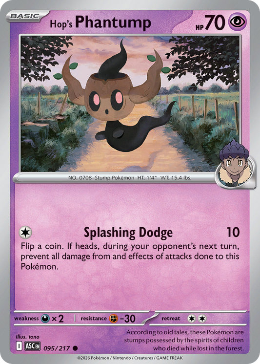 Hop's Phantump – Ascended Heroes
