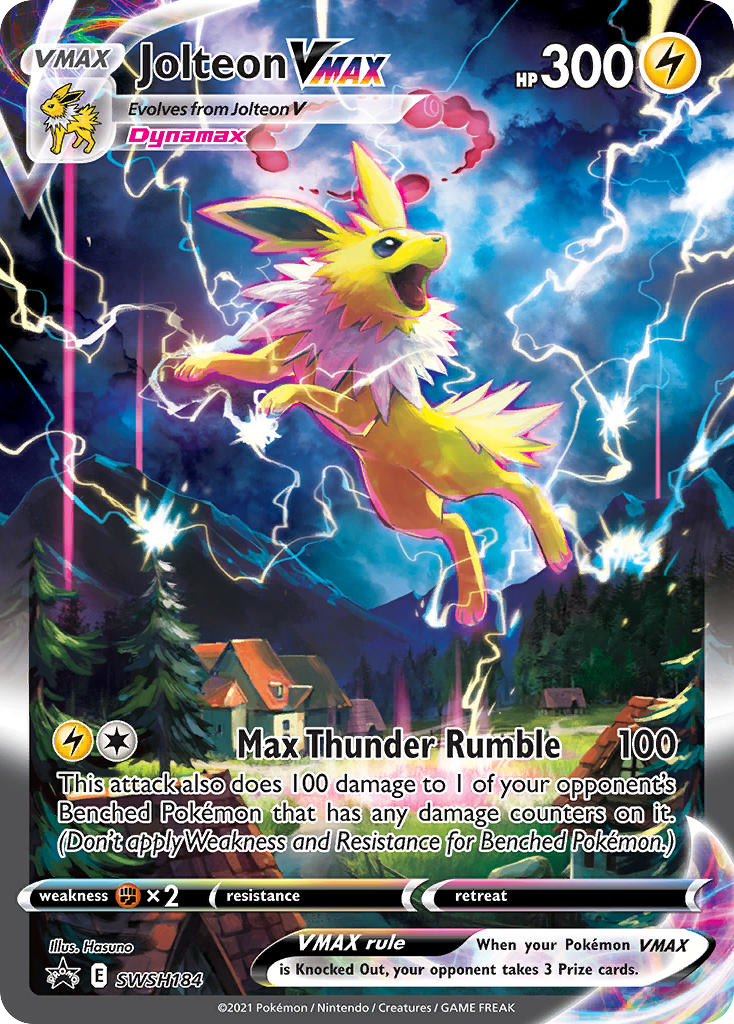 Jolteon VMAX – SWSH Black Star Promos