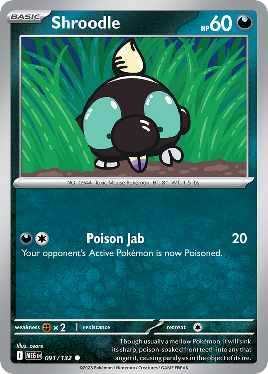 Shroodle – Mega Evolution