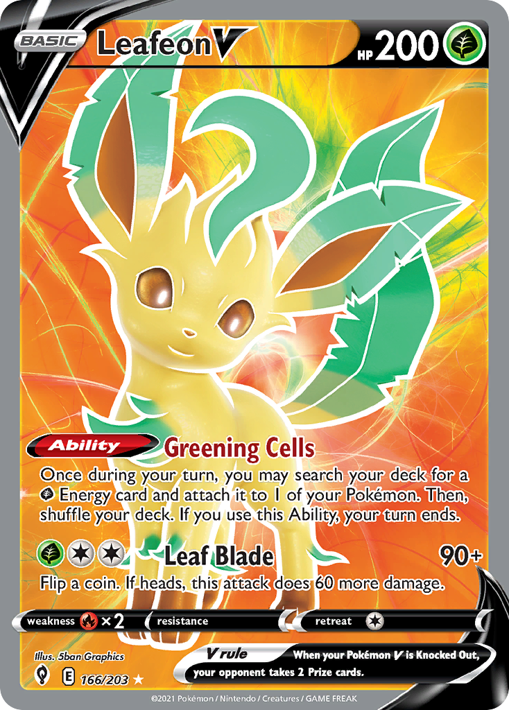 Leafeon V – Evolving Skies