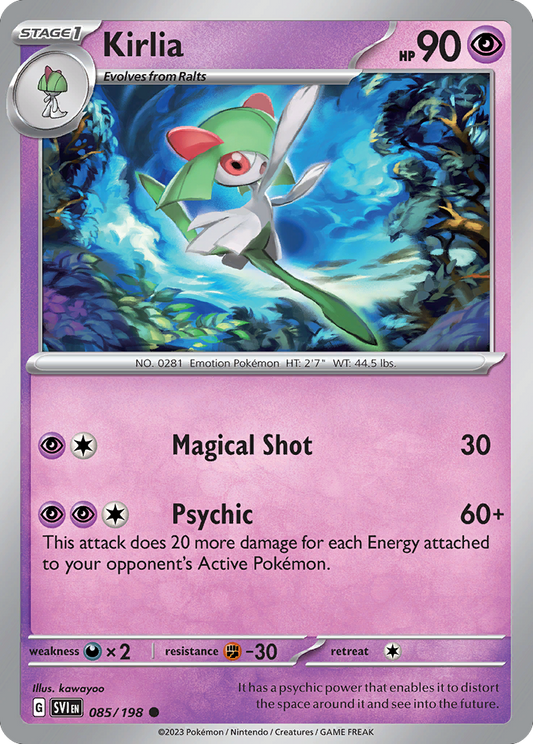 Kirlia – Scarlet & Violet