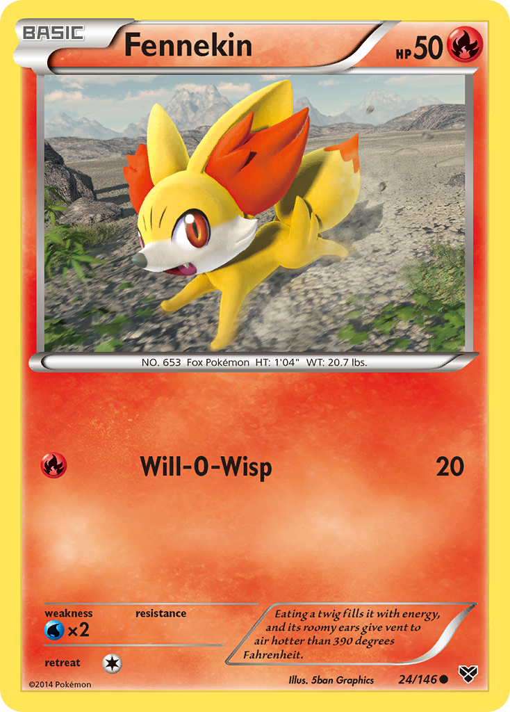 Fennekin – XY
