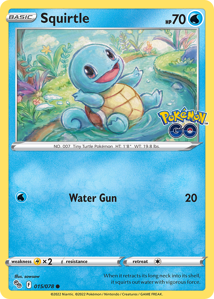 Squirtle – Pokémon GO