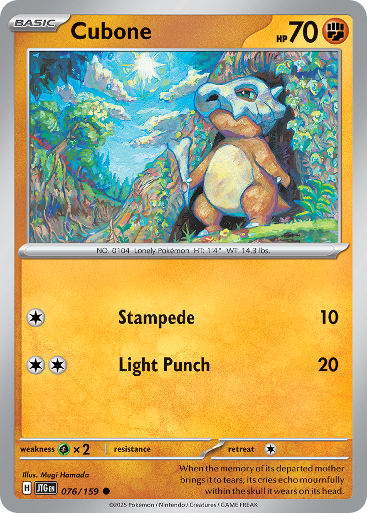 Cubone – Journey Together