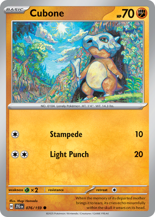 Cubone – Journey Together