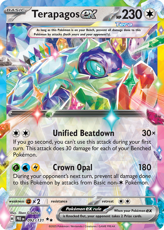 Terapagos ex – Prismatic Evolutions