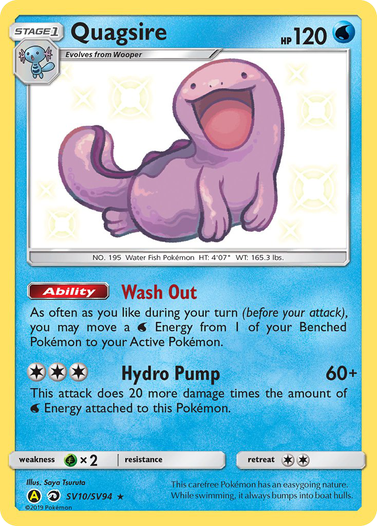 Quagsire – Hidden Fates Shiny Vault
