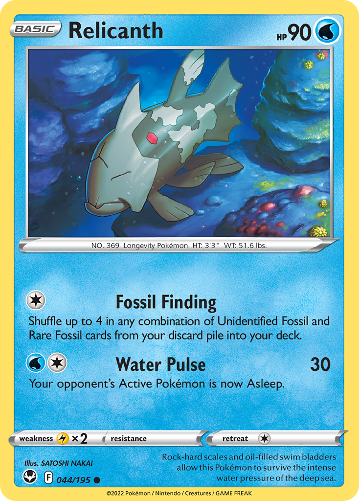 Relicanth – Silver Tempest