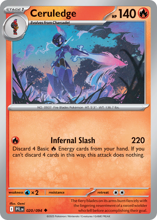 Ceruledge – Phantasmal Flames