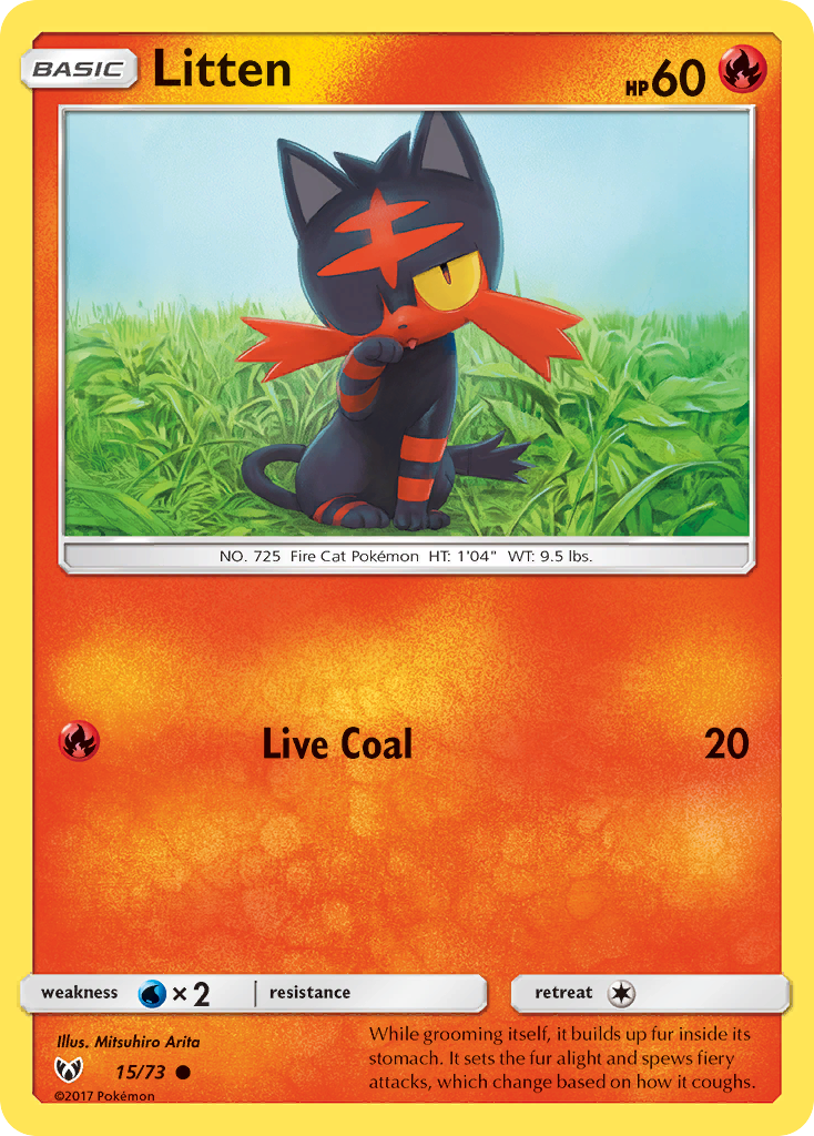 Litten – Shining Legends