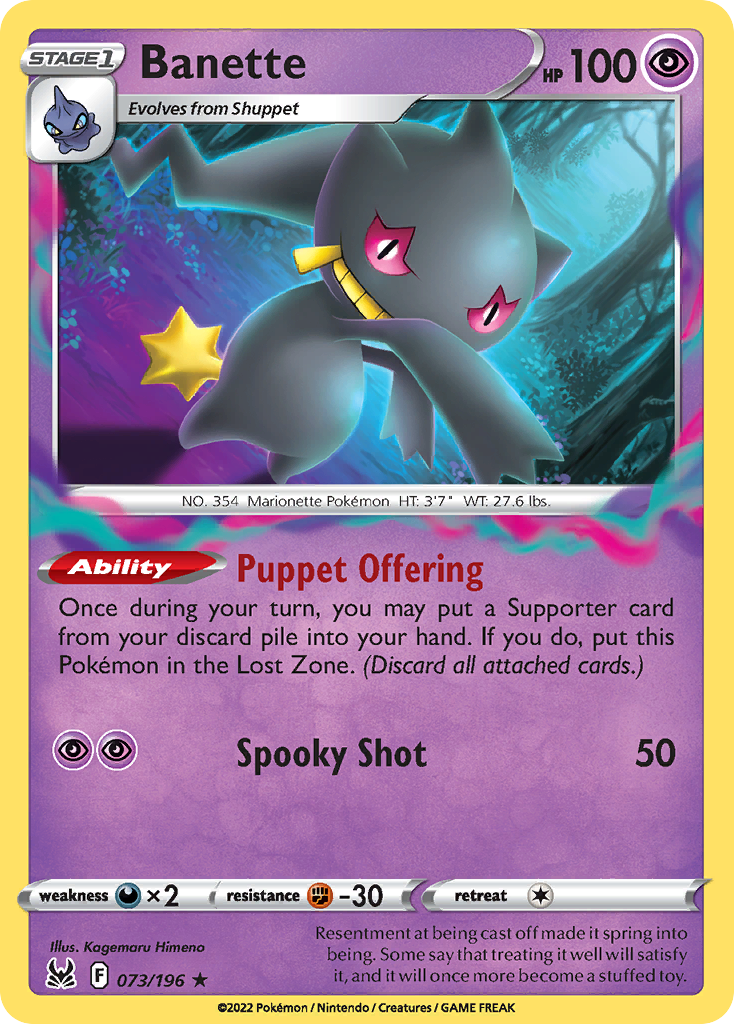 Banette – Lost Origin