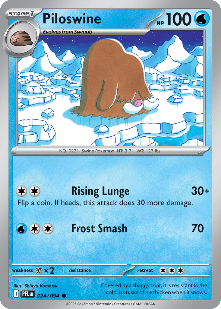 Piloswine – Phantasmal Flames