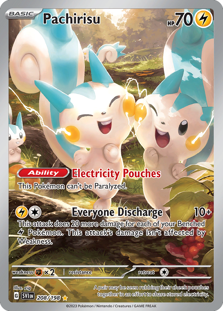 Pachirisu – Scarlet & Violet
