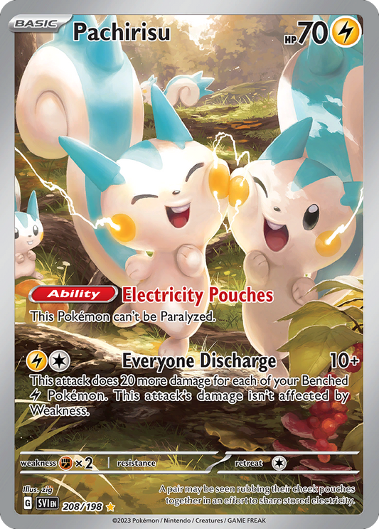 Pachirisu – Scarlet & Violet
