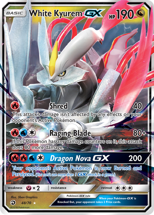White Kyurem-GX – Dragon Majesty