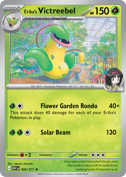 Erika's Victreebel – Ascended Heroes