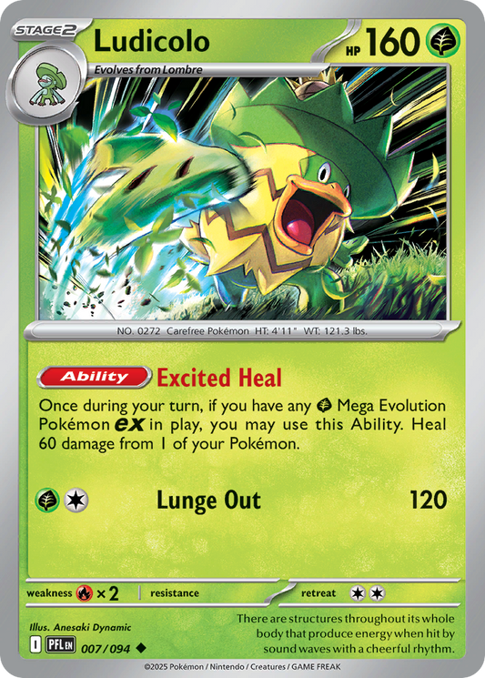 Ludicolo – Phantasmal Flames