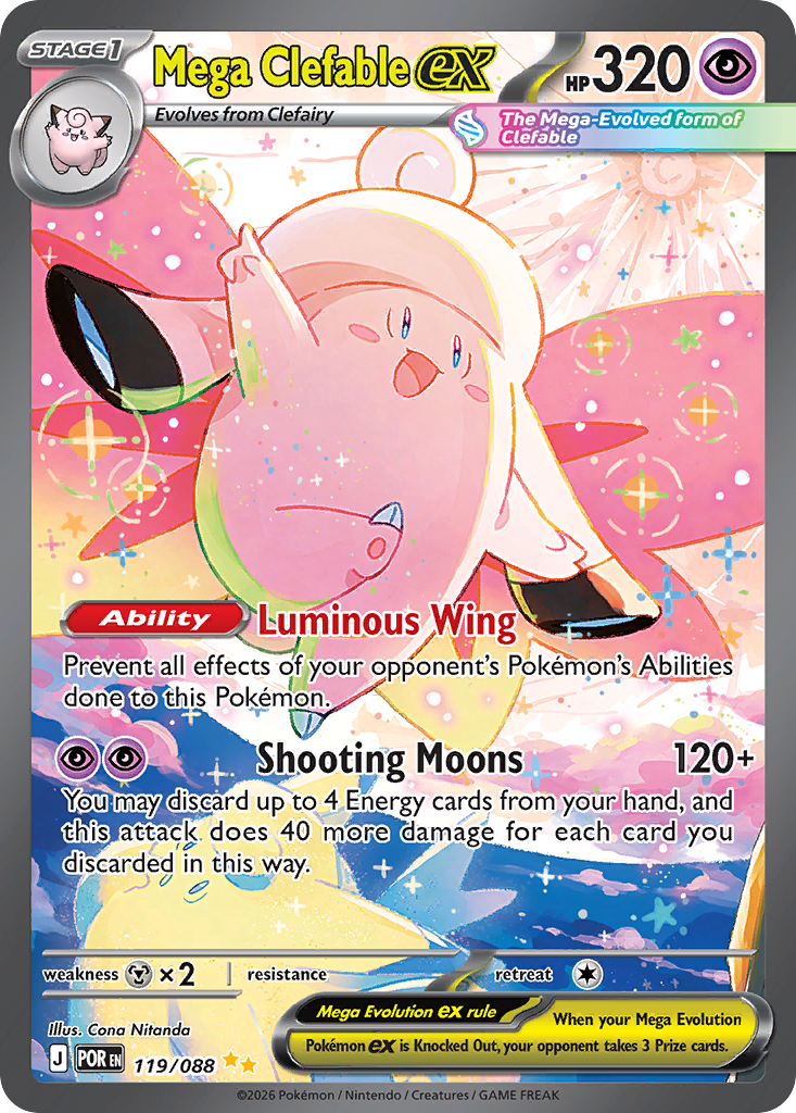 Mega Clefable ex – Perfect Order