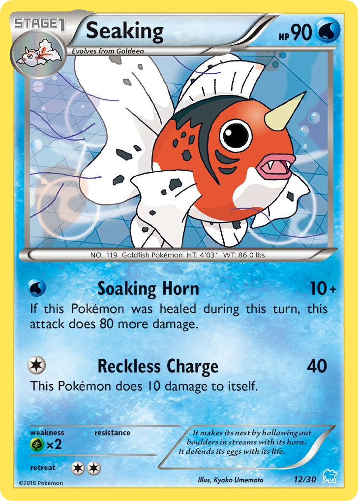 Seaking – XY Trainer Kit Suicune