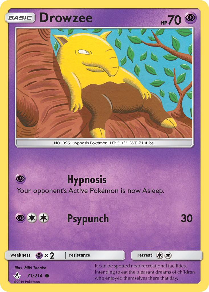 Drowzee – Unbroken Bonds