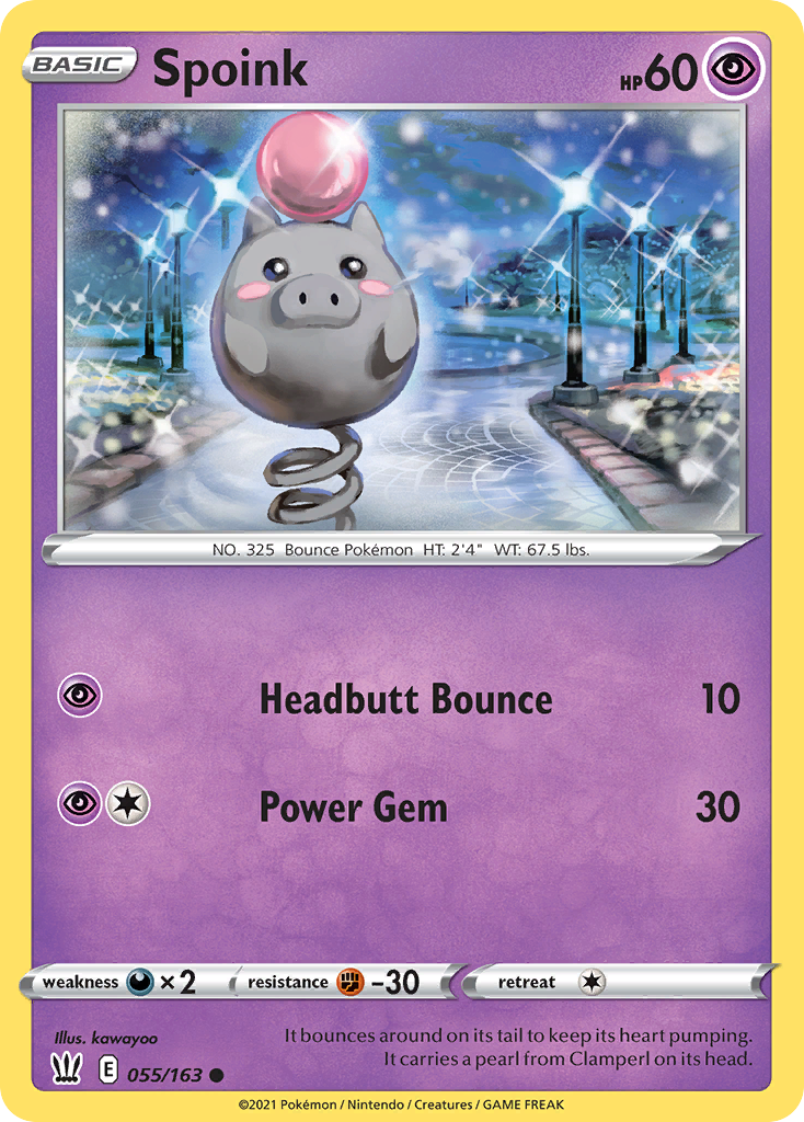 Spoink – Battle Styles