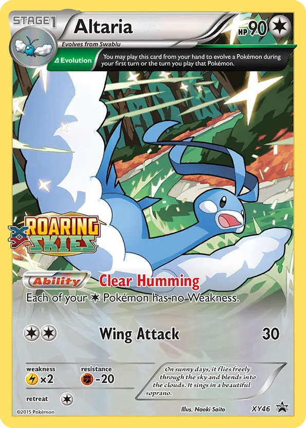 Altaria – XY Black Star Promos