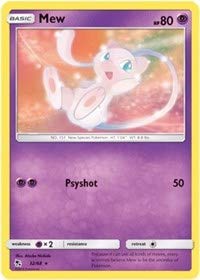 Pokemon!! Mew!! 50 Card Lot with Guaranteed Rares!!