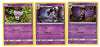 Sun Moon Guardians Rising - Evolution Set - Gothitelle Gothorita Gothita - 54/145 - Holo Rare 3 Card Lot