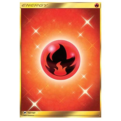 Fire Energy - 167/147 - Secret Rare - NM/M - Guaranteed authentic