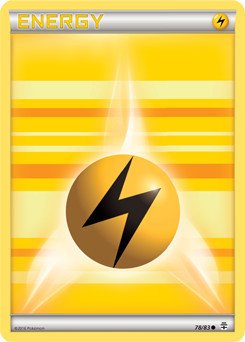 Pokemon - Lightning Energy (78/83) - Generations