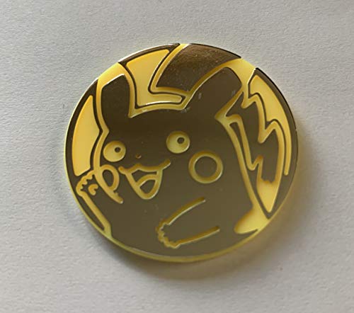 Pokemon Yellow Pikachu Plastic Coin (for The TCG) – Dan123yal Toys+