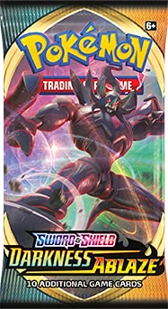 Pokemon Sword and Shield Darkness Ablaze Booster Pack (1 Booster Pack)