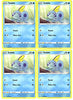 Pokemon Sword & Shield Sobble 055/202 - x4 Card Lot - Playset