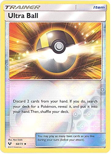 Ultra Ball - 68/73 - Uncommon - Reverse Holo - Sun & Moon: Shining Legends