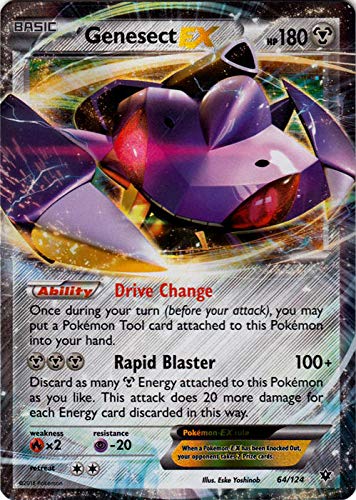 Pokemon - Genesect-EX (64/124) - XY Fates Collide - Holo