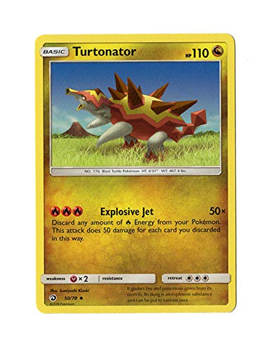 Sun Moon - Dragon Majesty - Turtonator - 50/70 - Uncommon Card