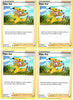 Pokemon Trainer Card Set - Poke Kid 173/202 - Sword & Shield - x4 Supporter Card Lot